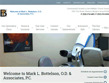 Tablet Screenshot of markbottelson.com